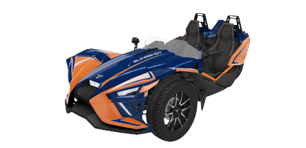 Sunrise orange Polaris slingshot