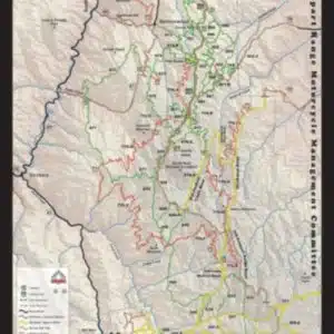 Rampart range trail map, Great Outdoor Adventures, Woodland Park, CO