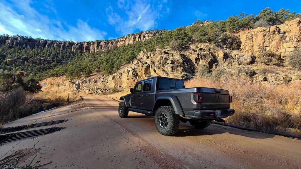 Alquiler de Jeep para el tour por Shelf Road, Canyon City