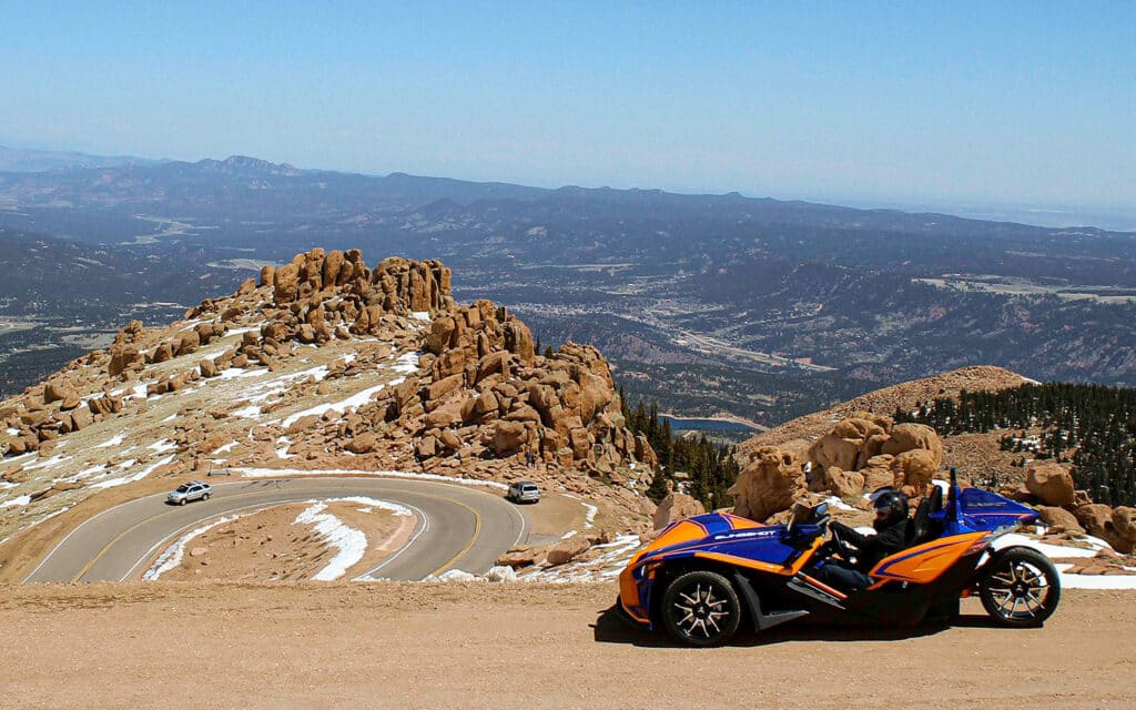 Alquiler de Slingshot para Tour Pikes Peak
