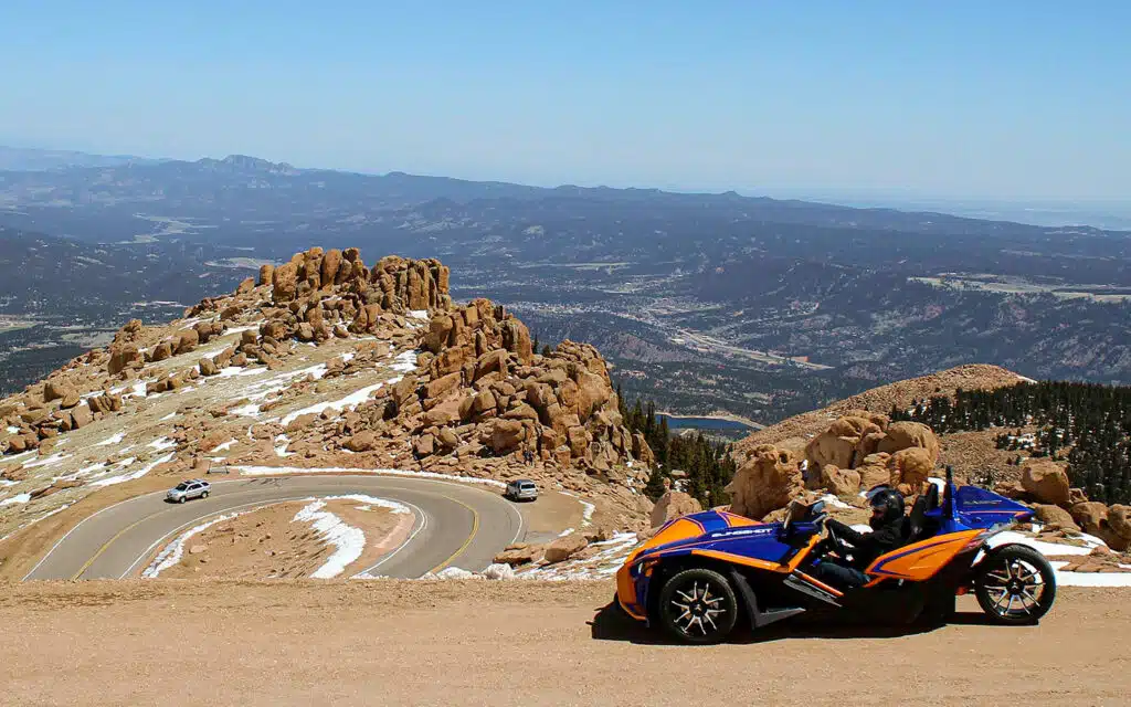 Pikes Peak Tour Slingshot Rental