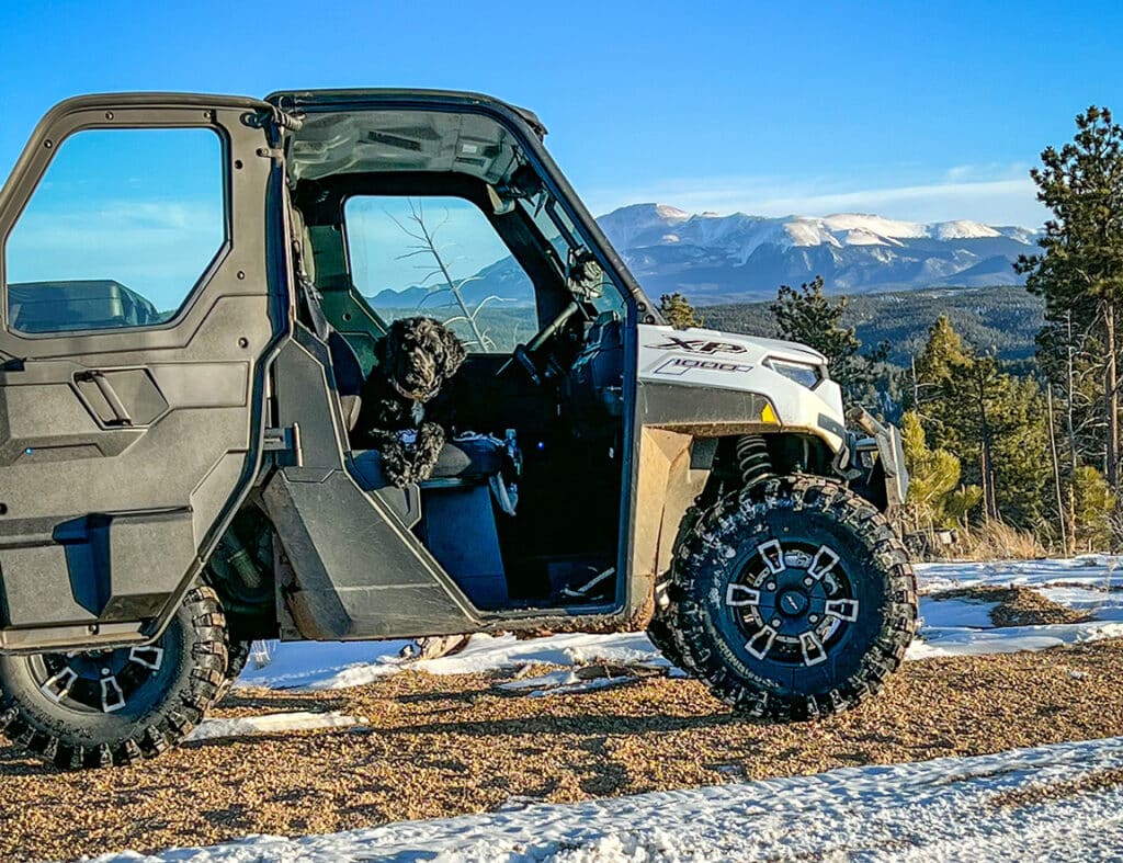 Impresionante mirador de alquiler de UTV en Pikes Peak