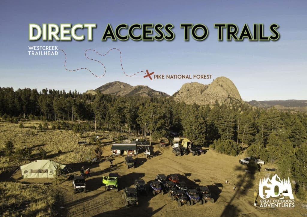 Direct Access to Trailhead to Pike National Forest